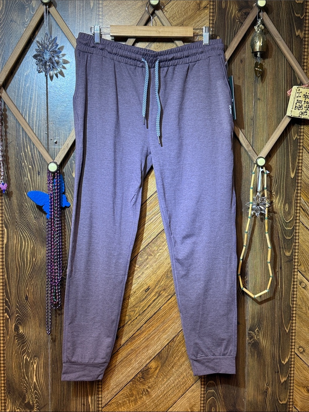 Glyder Mauve Drawstring Jogger Pants